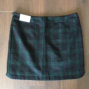Plaid Mini Skirt
